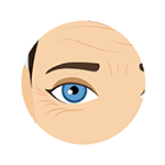 عکس گرافیکی-تزریق بوتاکس زیر چشم عکس گرافیکی-تزریق بوتاکس زیر چشم